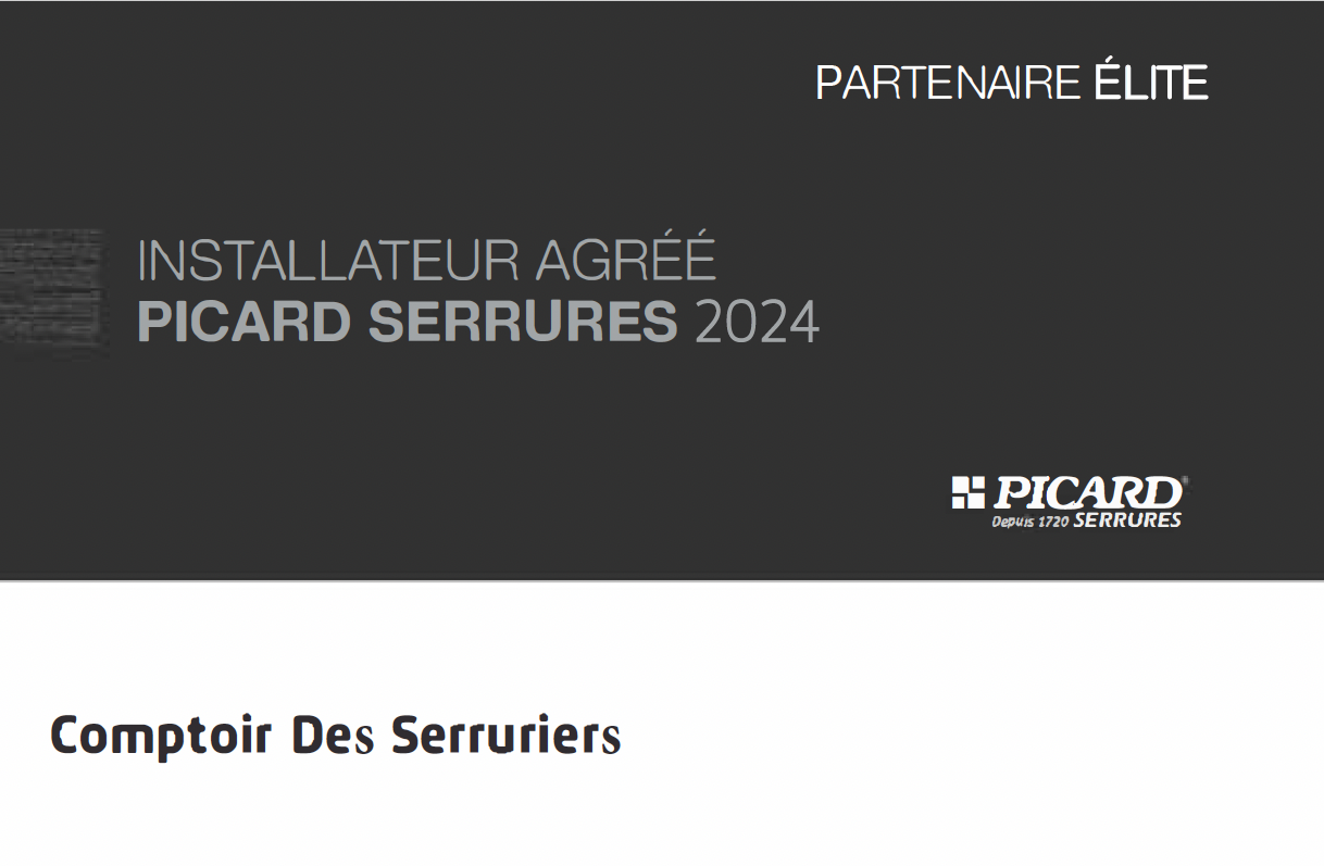 Logo Partenaire Elite Picard Serrures