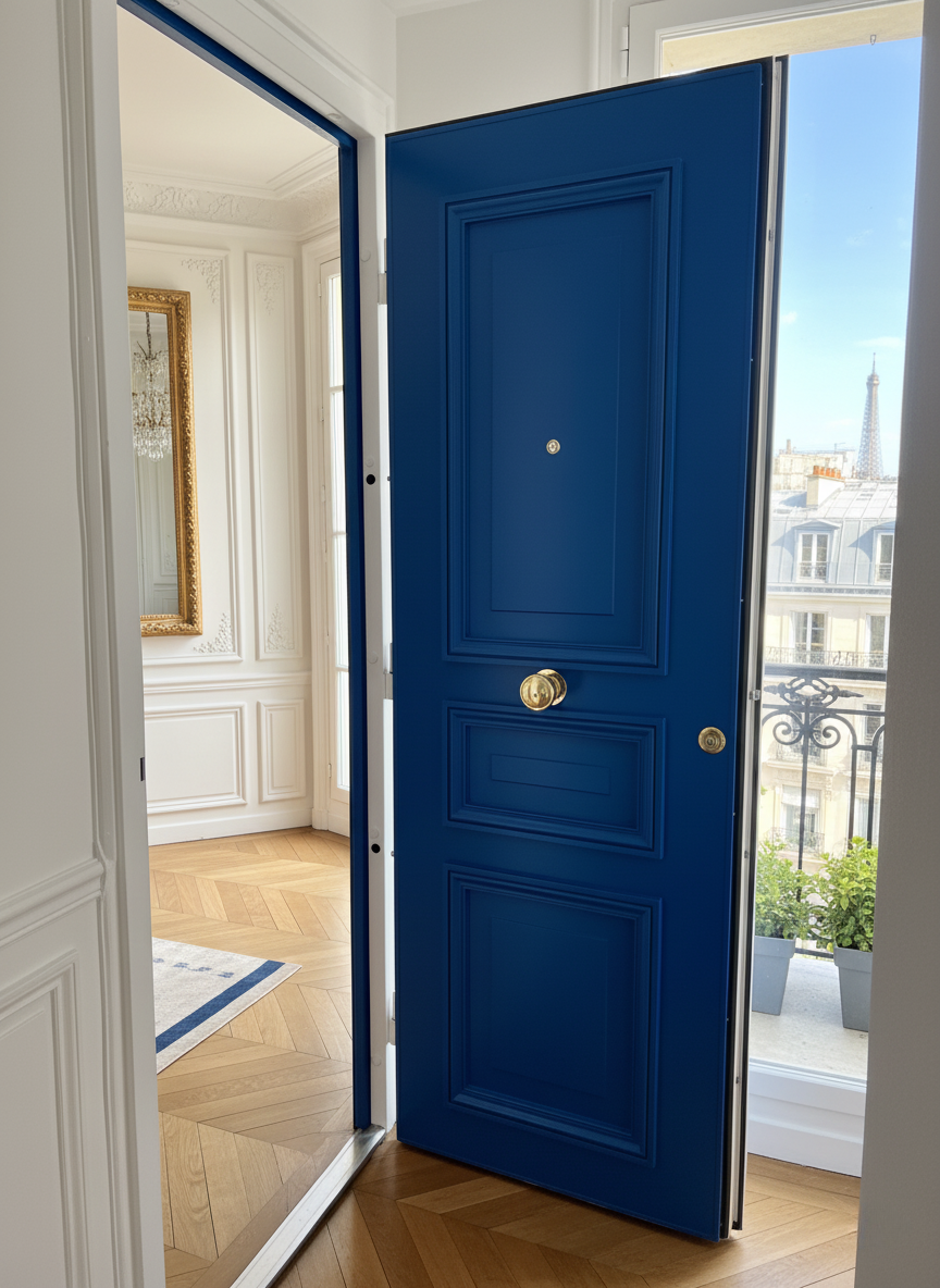 Porte blindée Picard Diamant 10 installée par Comptoir des Serruriers à Paris