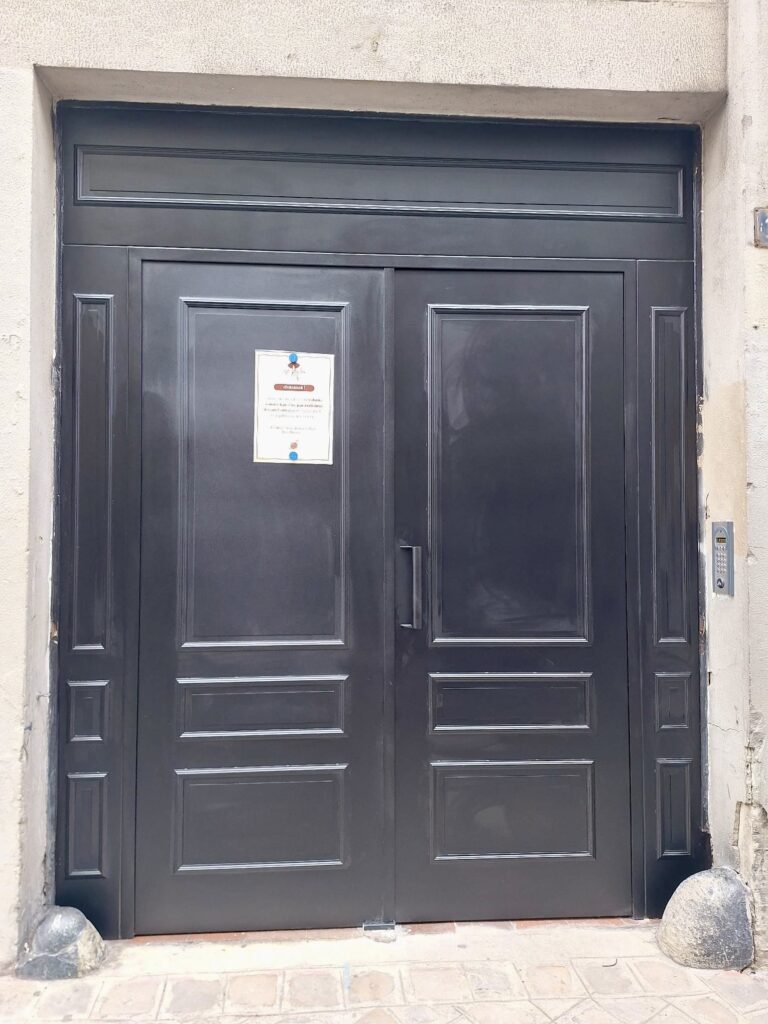 porte de hall après extérieur paris 11 crespin du gast