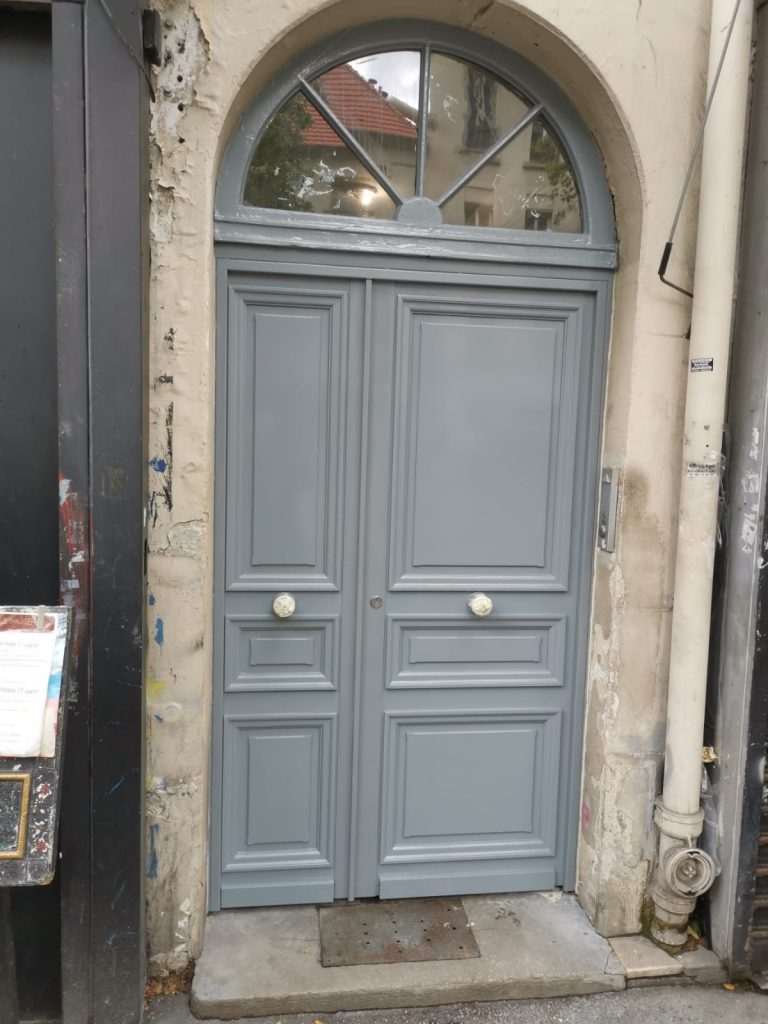 renovation porte cochere apres