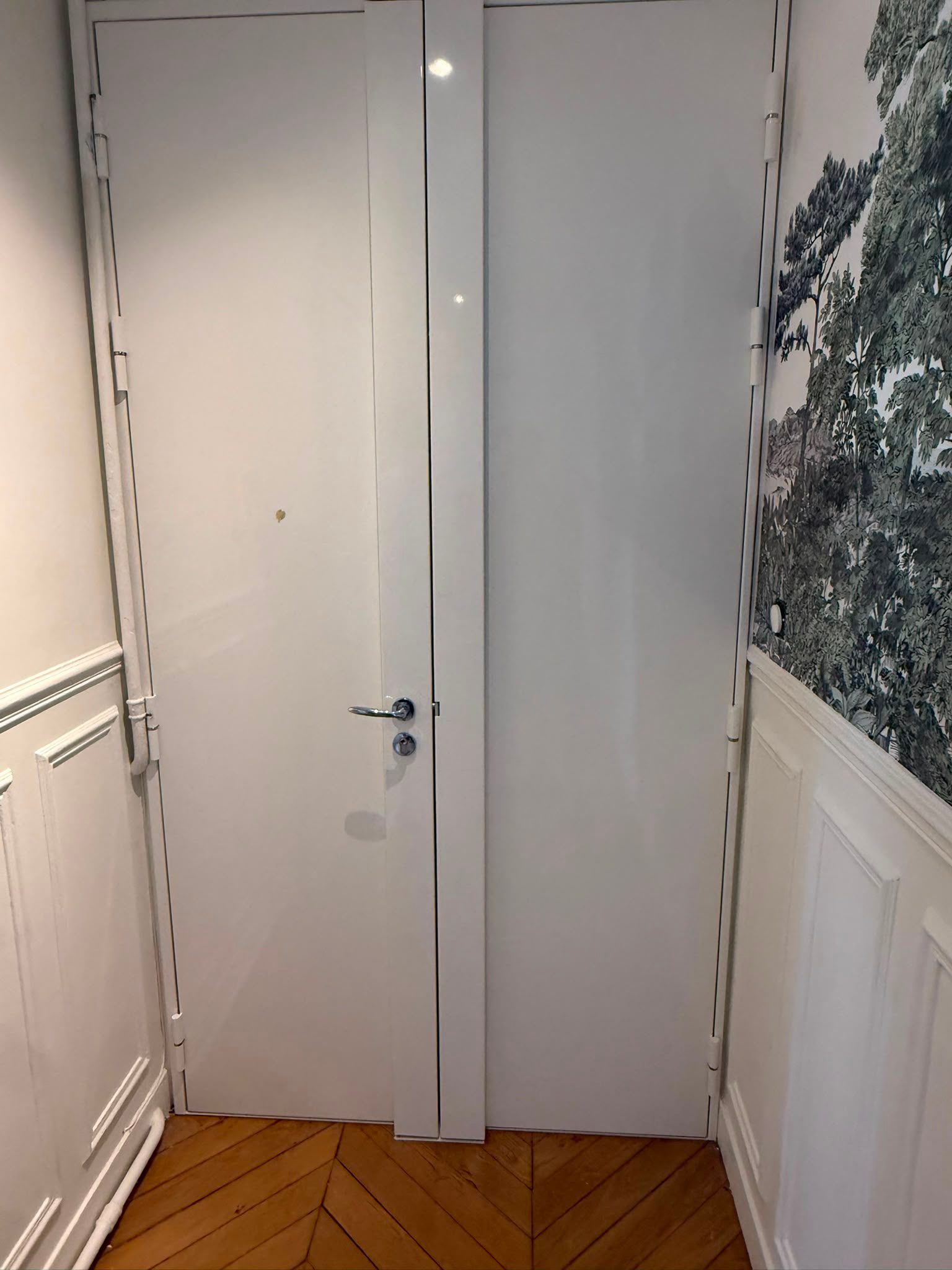 Blindage de porte 2 vantaux — Paris 11