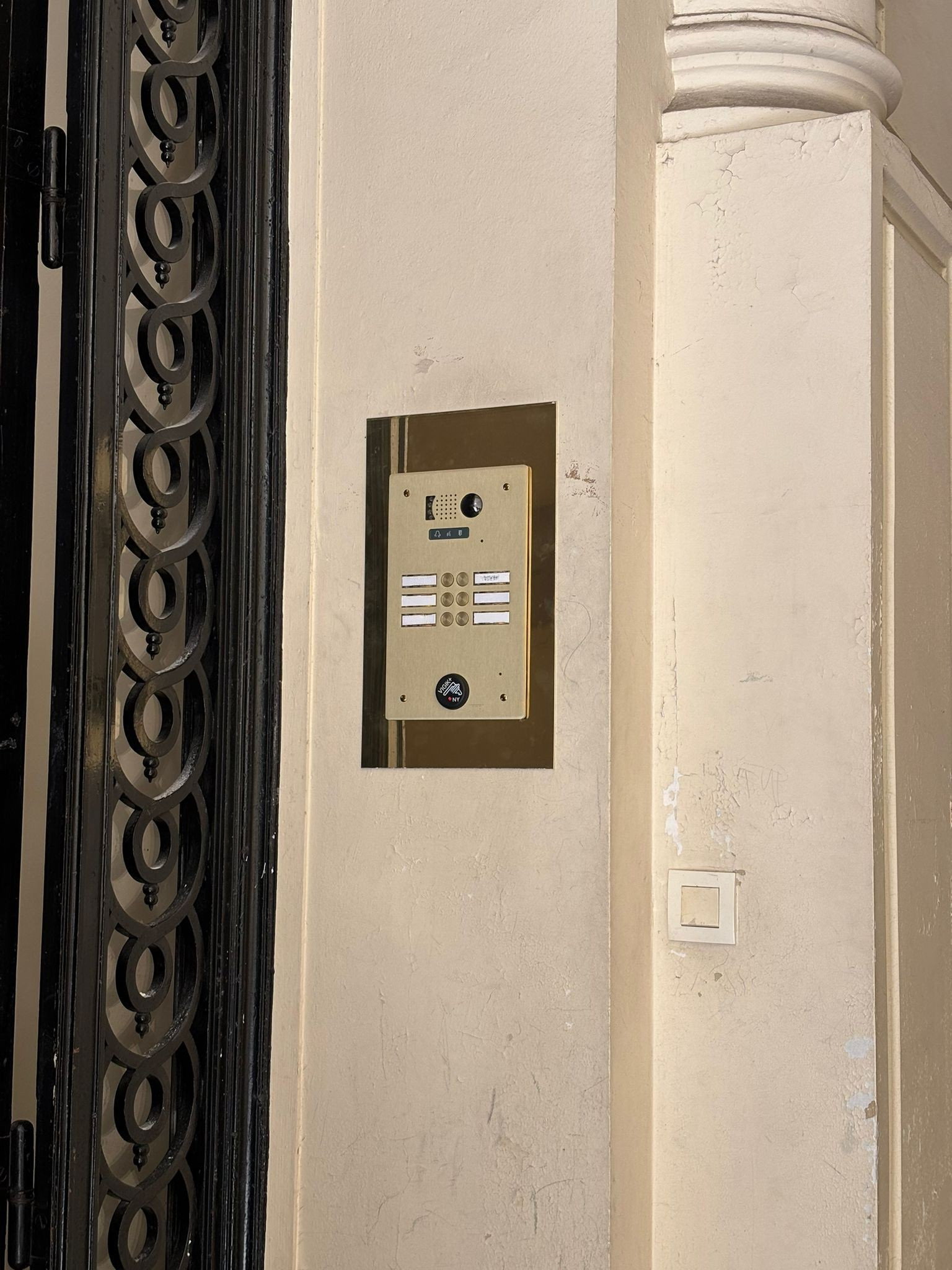 paris 17 prony interphone urmet 2 voice après