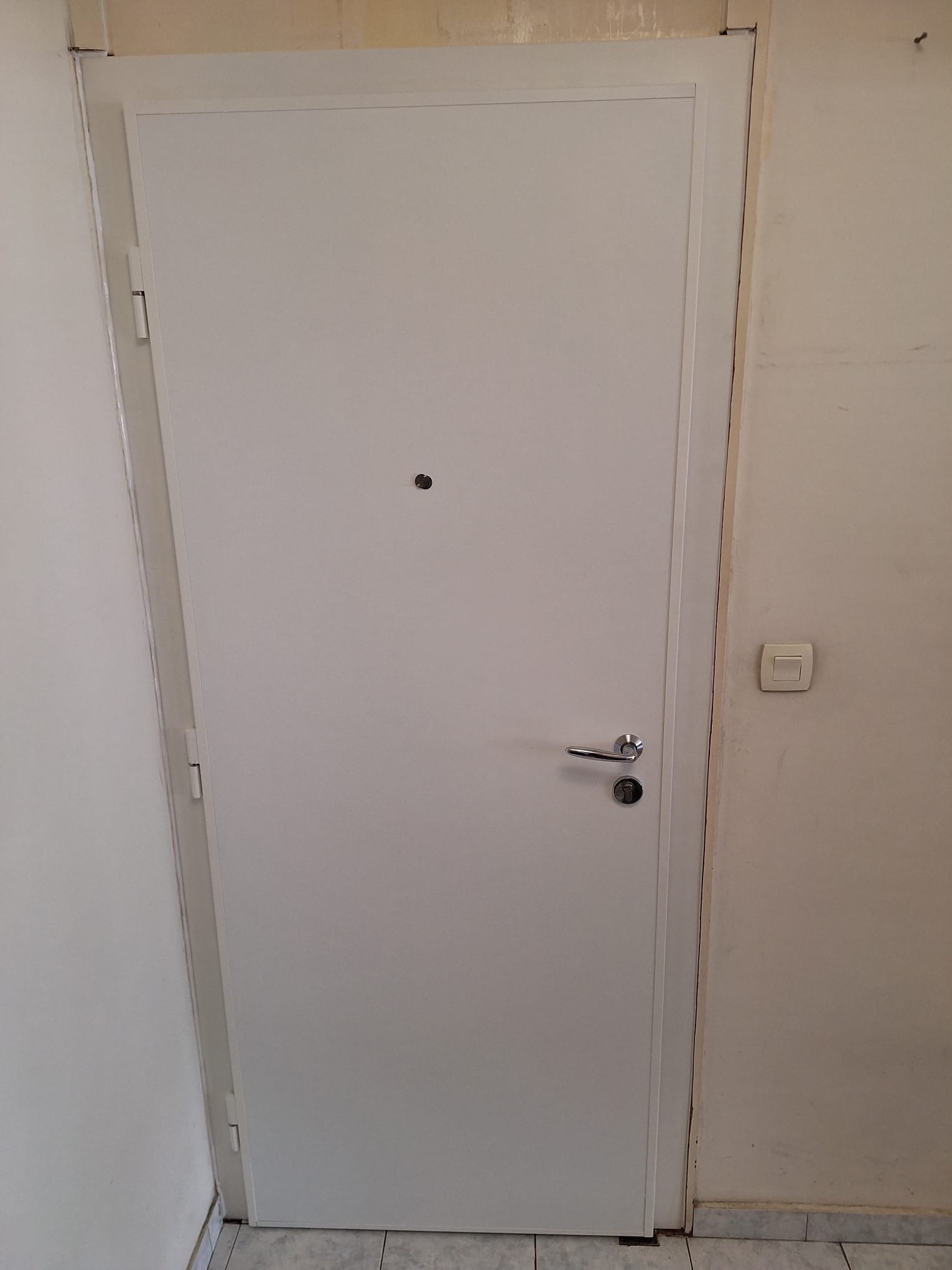 Porte blindée Picard Diamant 10 à Paris 19 — après